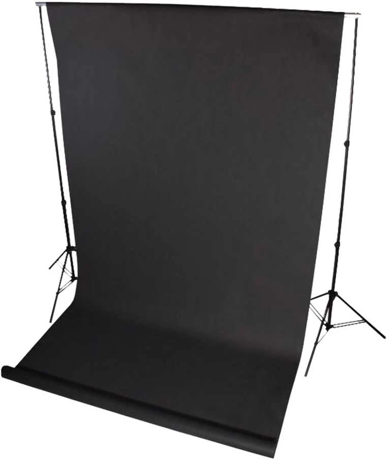Nuotraukų fonas Polypropylene 1,6x5m (Juodas)