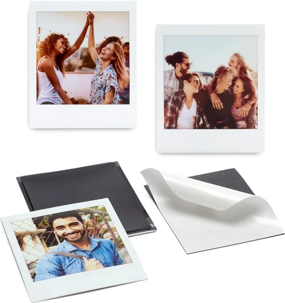 Nuotraukų Magnetas - Fujifilm Instax SQUARE Magnetai (10 Vnt) Juoda