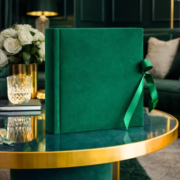 Nuotraukų rėmelis Gedeon Albumas GED DBCL50 VELVET EMERALD 29x32/100psl