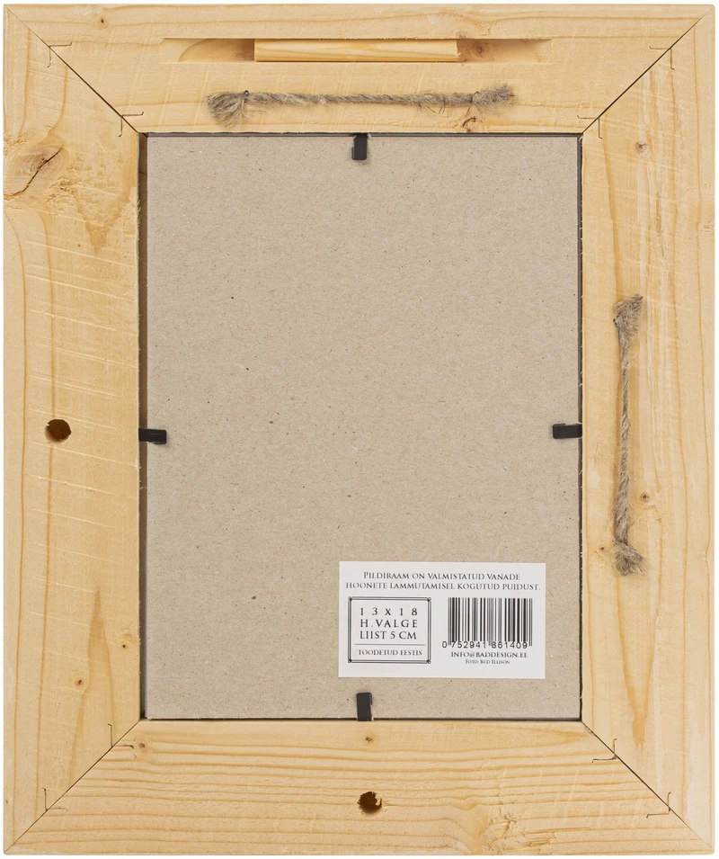 Nuotraukų Rėmelis - Bad Disain 13 × 18 × 5 cm Pilkas