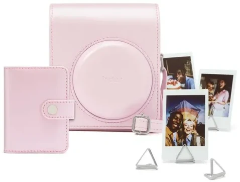 Nuotraukų rėmelis Fujifilm instax mini 13 priedų rinkinys (DĖKLAS, ALBUMAS, RĖMELIAI SU SEGTUKAIS); CANDY Rožinis