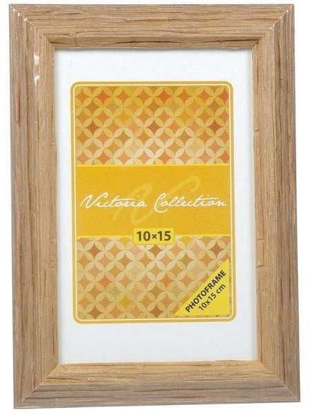Nuotraukų rėmelis Paveikslėlio Rėmelis - Victoria Collection Aksominis 10×15 Smėlio Spalvos