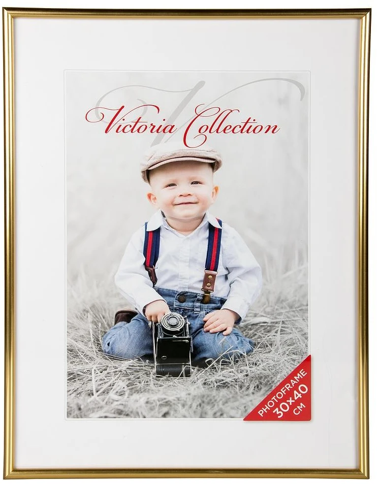 Nuotraukų rėmelis Paveikslų rėmas – Victoria Collection Future 30 x 40 auksinis