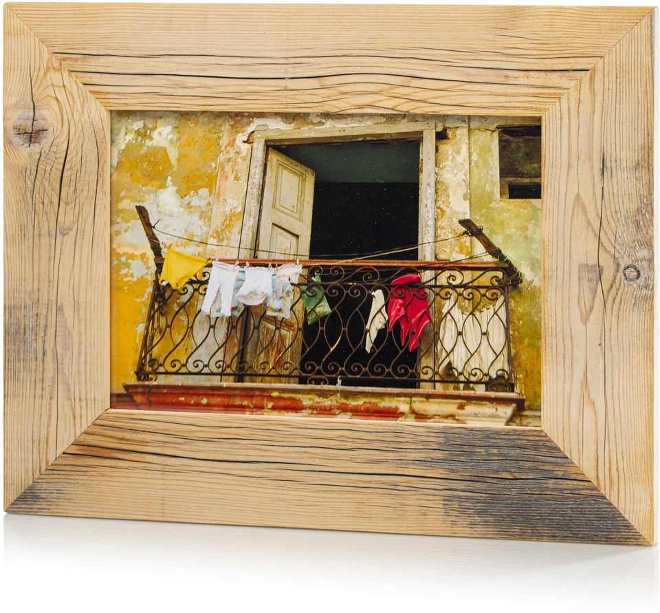 Nuotraukų rėmelis Paveikslų Rėmelis - Bad Disain 21×30 cm 7 cm Pilkas
