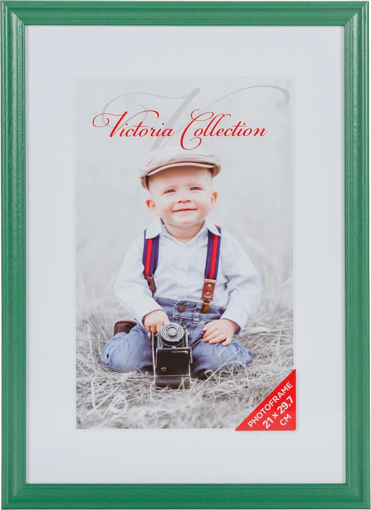 Nuotraukų rėmelis Paveikslų Rėmelis - Victoria Collection Atminimų 21 x 29,7 cm Žalias