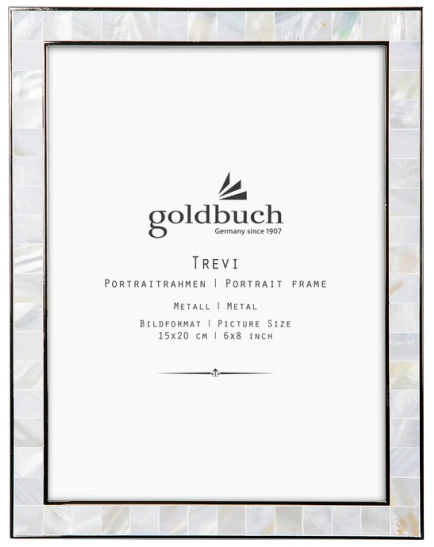 Nuotraukų rėmelis Rėmelis metalinis GOLDBUCH 960434 15x20 Trevi [V]