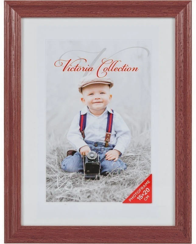 Nuotraukų Rėmelis - Victoria Collection Memory 15 × 20 cm Raudonmedžio spalvos