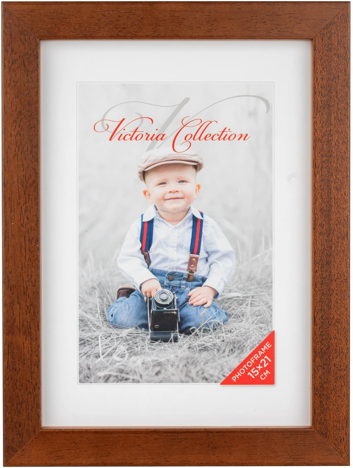 Nuotraukų Rėmelis - Victoria Collection Cubo 15 × 21 Rudas