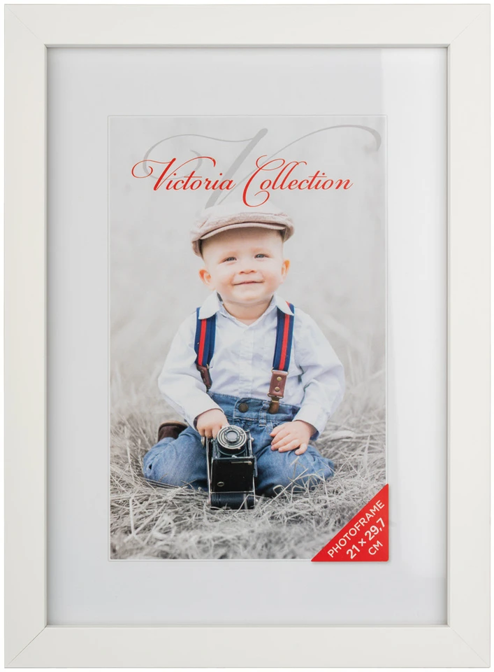 Nuotraukų Rėmelis - Victoria Collection Cubo 21 × 29,7 cm Baltas