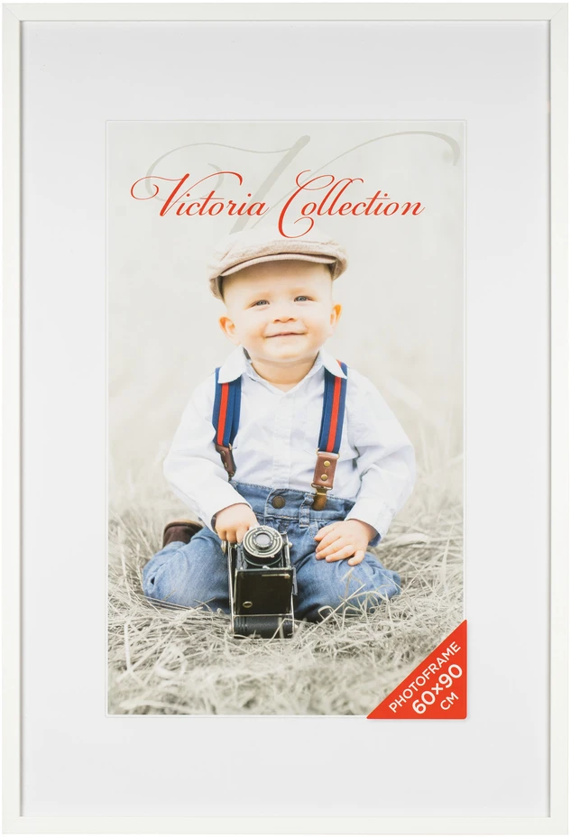 Nuotraukų Rėmelis - Victoria Collection Cubo 60 × 90 cm Baltas