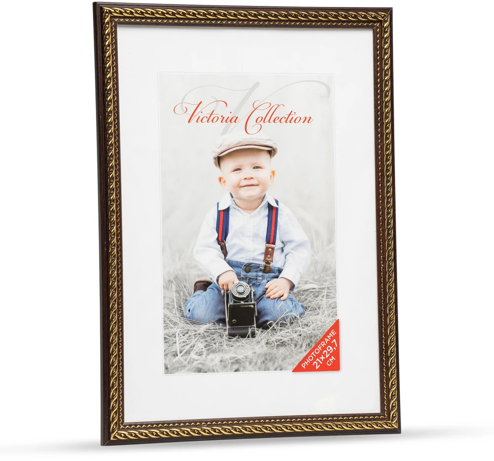 Nuotraukų Rėmelis - Victoria Collection Action 4 A4 Juoda/Auksinė
