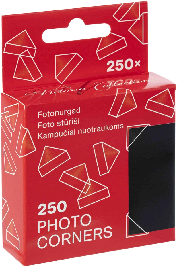 Nuotraukų Tvirtinimo Kampučiai - Victoria Collection 250 vnt.
