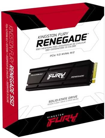 SDD - Kingston 2000G RENEGADE 2TB PCIe 4.0 7300MB/s su Aušintuvu