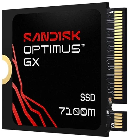 SanDisk Optimus GX 7100M 1 TB M.2 PCI Express 4.0 NVMe TLC 3D NAND
