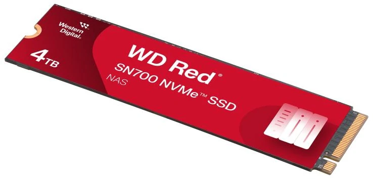 Western Digital Raudona WD ™ SN700 NVMe™ POWERED BY SANDISK 4 TB