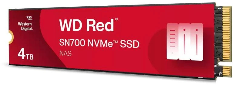 Western Digital Raudona WD ™ SN700 NVMe™ POWERED BY SANDISK 4 TB