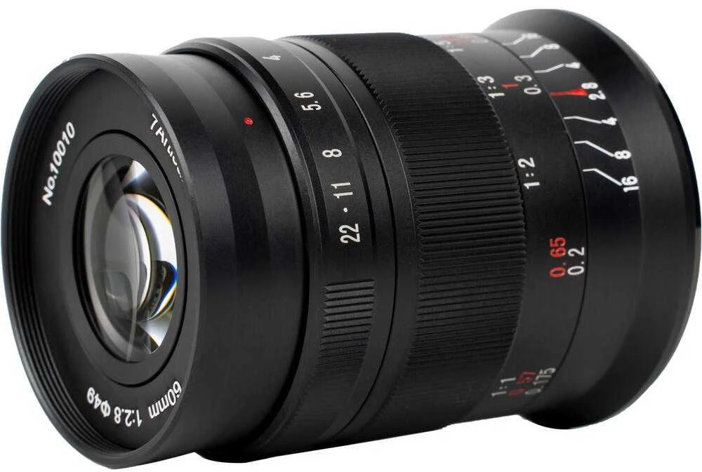 Objektyvas 7Artisans 60mm F2.8 II M43 Panasonic