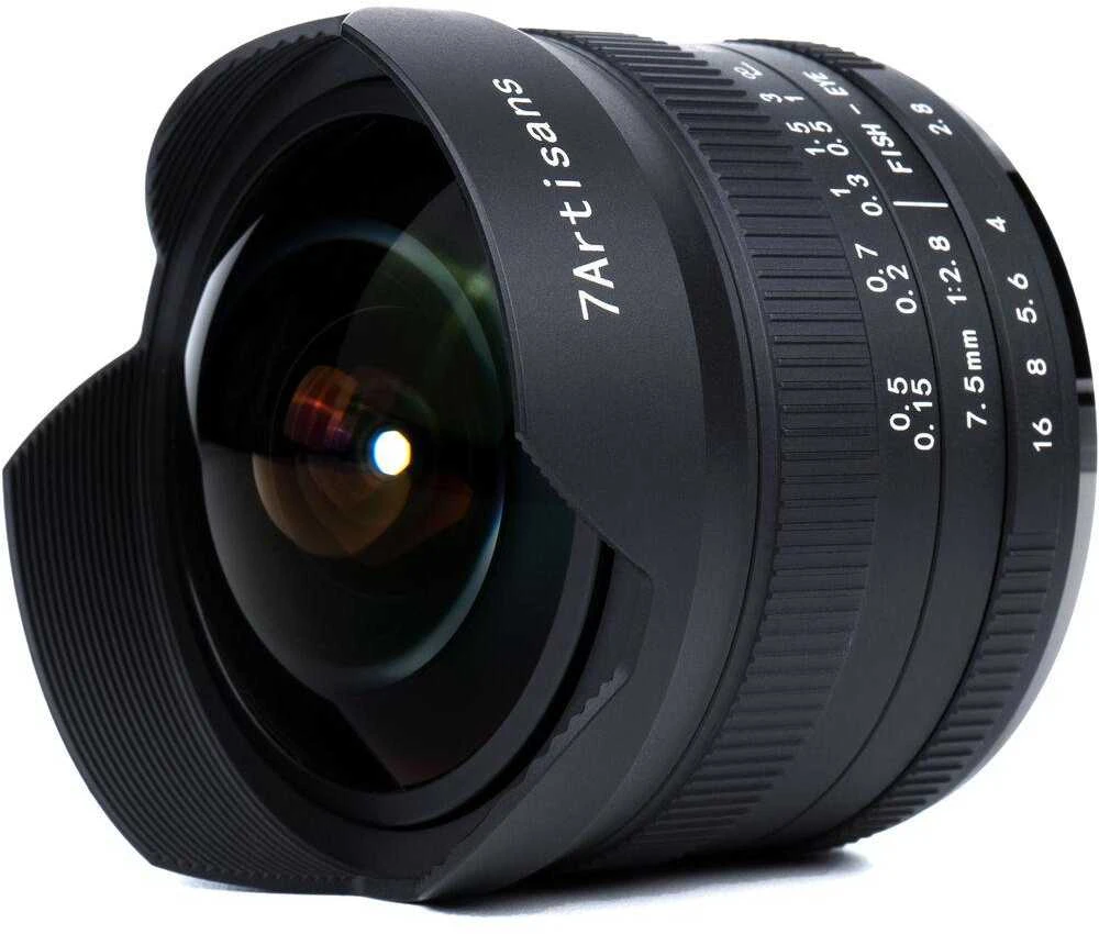 Objektyvas 7Artisans 7.5mm F2.8 II Sony E