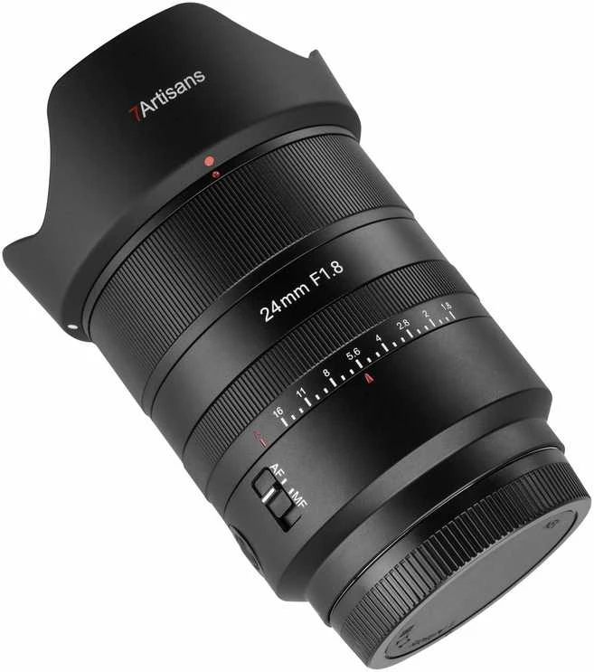 Objektyvas - 7Artisans AF 24mm F1.8 Sony E tvirtinimas