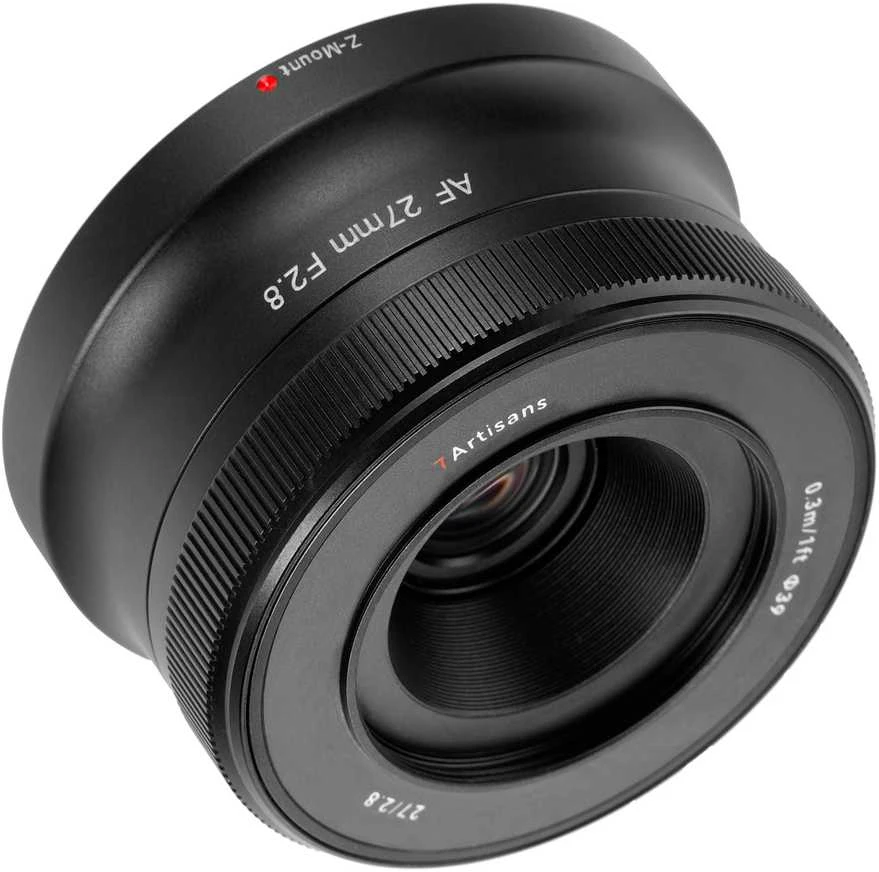 Objektyvas - 7Artisans AF 27mm F2.8 Nikon Z tvirtinimo autofokusavimo objektyvas