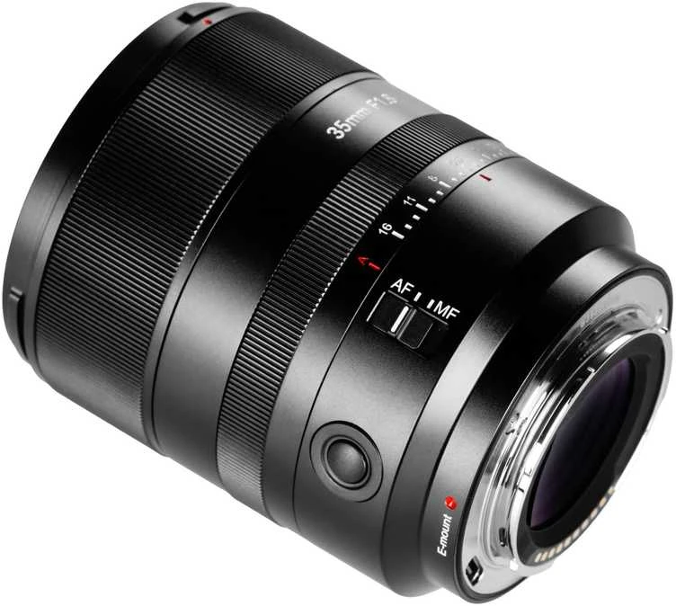 Objektyvas - 7Artisans AF 35mm F1.8 Sony E E-mount, f/1.8, Juodas