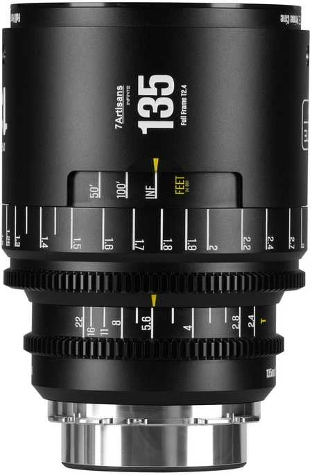 Nikkor Objektyvas - 7Artisans Infinite 135mm T2.4 PL Mount Cine Objektyvas Juodas