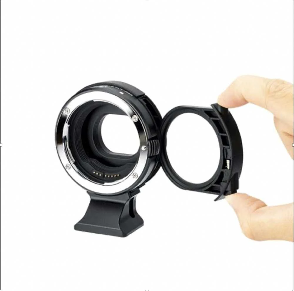 Objektyvas Adapteris - JJC CA EF_EFM_K Drop-in Filter Mount Adapteris (CPL, ND, Canon)