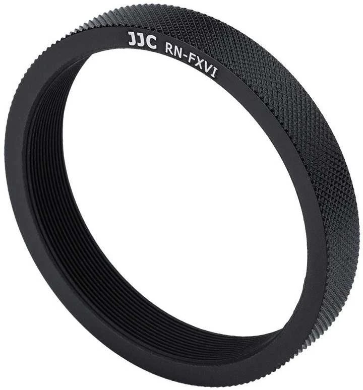 Adapteris - JJC RN FXVI 49mm filtro adapterio žiedas aliuminis juodas