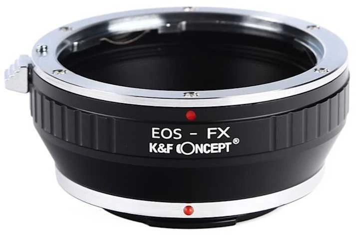 Objektyvas Adapteris - K&F Concept Canon EF į Fuji X Montavimo Adapteris