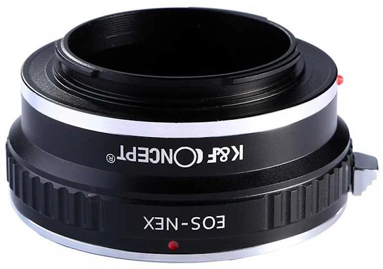 Objektyvas Adapteris - K&F Concept Canon EF į Sony E-mount objektyvo adapteris, aliuminis