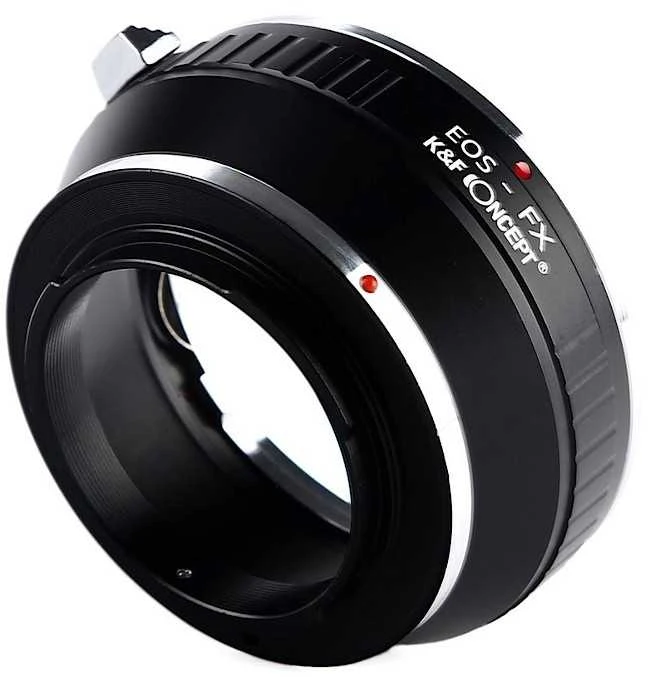 Objektyvas Adapteris - K&F Concept Canon EF į Fuji X Montavimo Adapteris