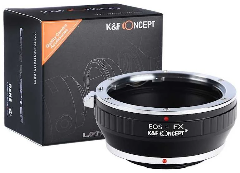 Objektyvas Adapteris - K&F Concept Canon EF į Fuji X Montavimo Adapteris