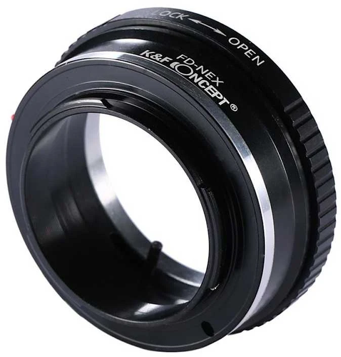 Objektyvas Adapteris - K&F Concept Canon FD į Sony E-mount objektyvo montavimo adapteris, aliuminis