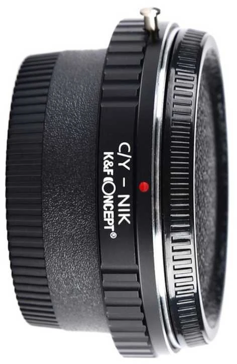 Objektyvas Adapteris - K&F Concept Contax/Yashica į Nikon F-mount Aliuminis