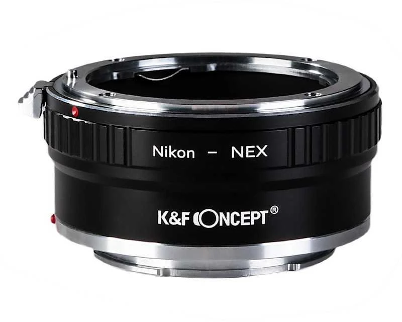 Objektyvas Adapteris - K&F Concept II Nikon F į Sony E-mount objektyvo adapteris