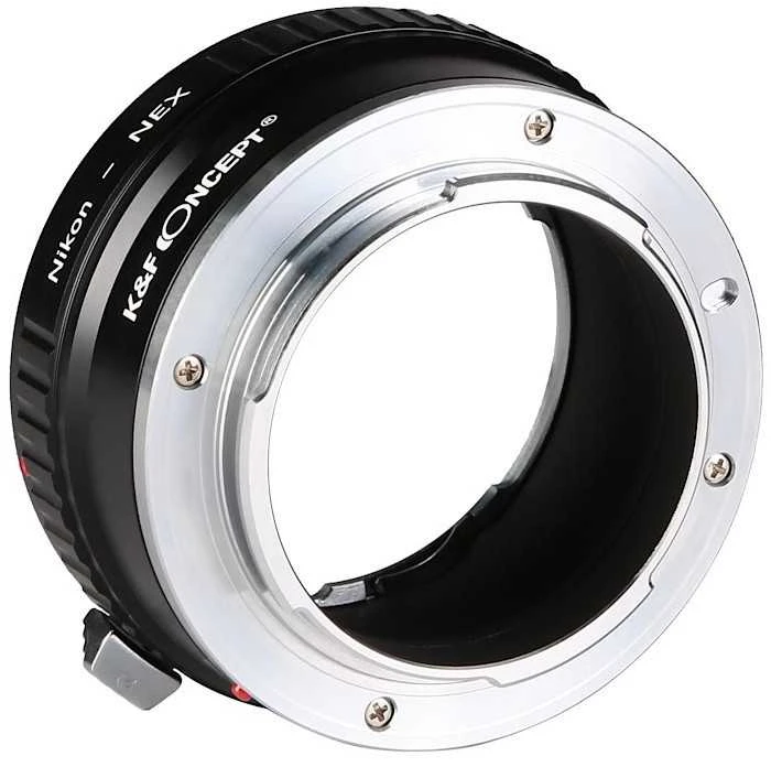 Objektyvas Adapteris - K&F Concept II Nikon F į Sony E-mount objektyvo adapteris