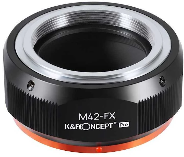 Objektyvas Adapteris - K&F Concept M42 Bajonetas į Fuji FX Kameros Montavimą