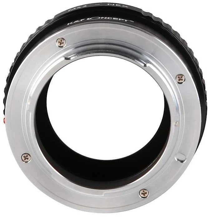Objektyvas Adapteris - K&F Concept M42 Bajonetas į Sony E-mount Žalvaris