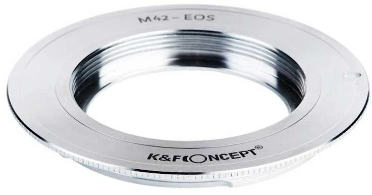 Objektyvas Adapteris - K&F Concept M42 Bajoneto Adapteris Canon EOS