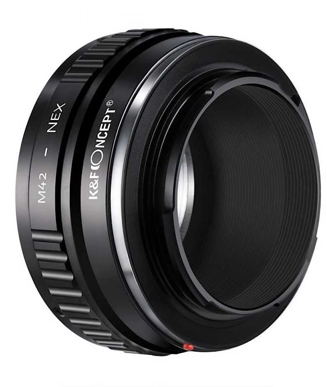 Objektyvas Adapteris - K&F Concept M42 į Sony E-mount objektyvo adapteris, aliuminis