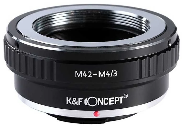 Adapteris - K&F Concept M42 į Micro 4/3 objektyvo adapteris, aliuminis