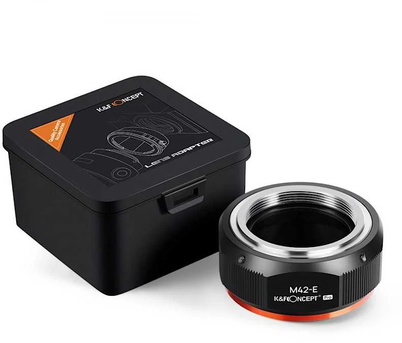 Adapteris - K&F Concept M42 į Sony E-mount objektyvo adapteris PRO