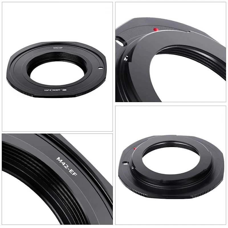 Objektyvas Adapteris - K&F Concept M42 į Canon EF objektyvo tvirtinimo adapteris