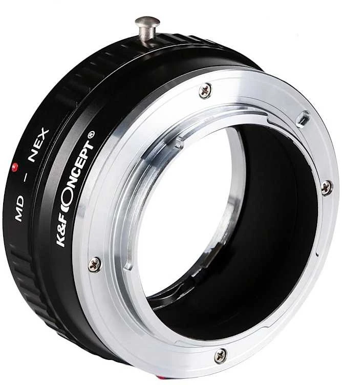 Objektyvas Adapteris - K&F Concept MC/MD į Sony E-mount objektyvo adapteris