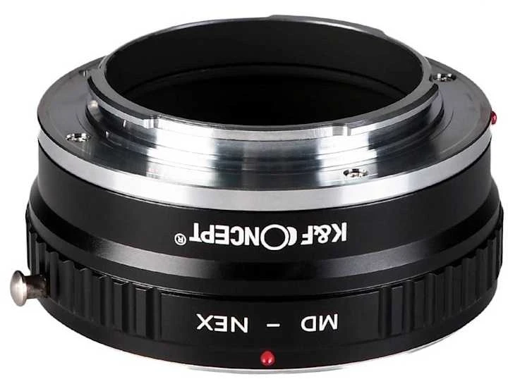 Objektyvas Adapteris - K&F Concept MC/MD į Sony E-mount objektyvo adapteris