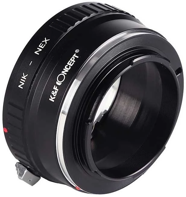 Objektyvas Adapteris - K&F Concept Nikon F Mount į Sony E-Mount Adapteris