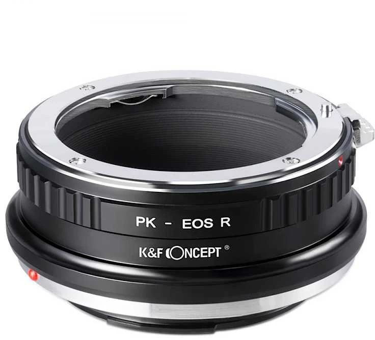 Objektyvas Adapteris - K&F Concept Pentax K į Canon RF Montavimo Aliuminis