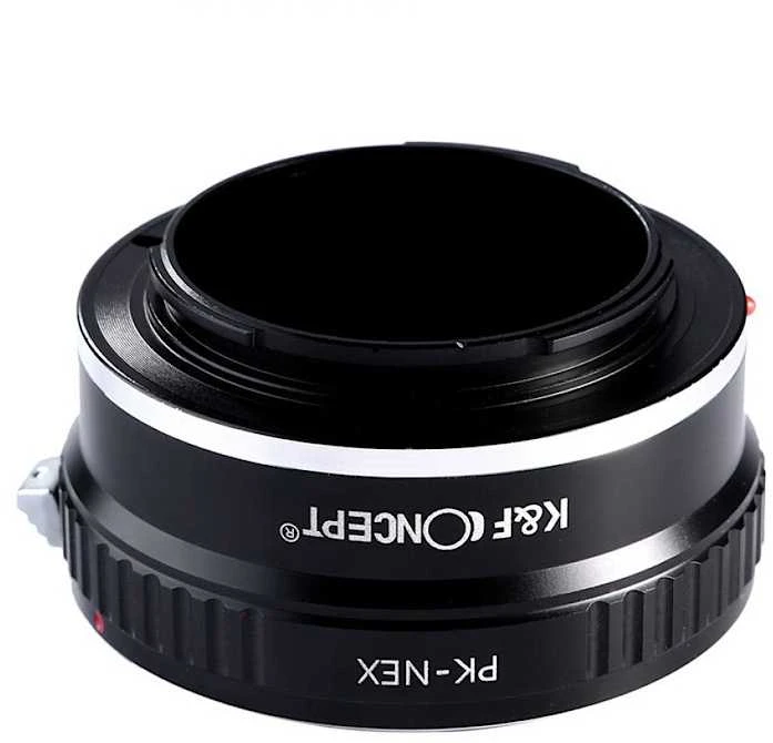 Objektyvas Adapteris - K&F Concept Pentax K-mount į Sony E-mount Aliuminis