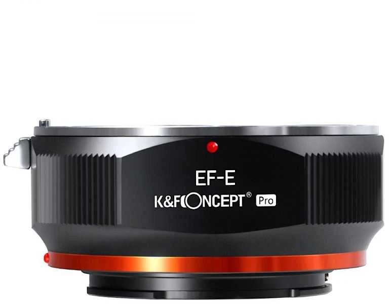 Objektyvas Adapteris - K&F Concept PRO Canon EF į Sony E-mount Rankinis Fokusavimas