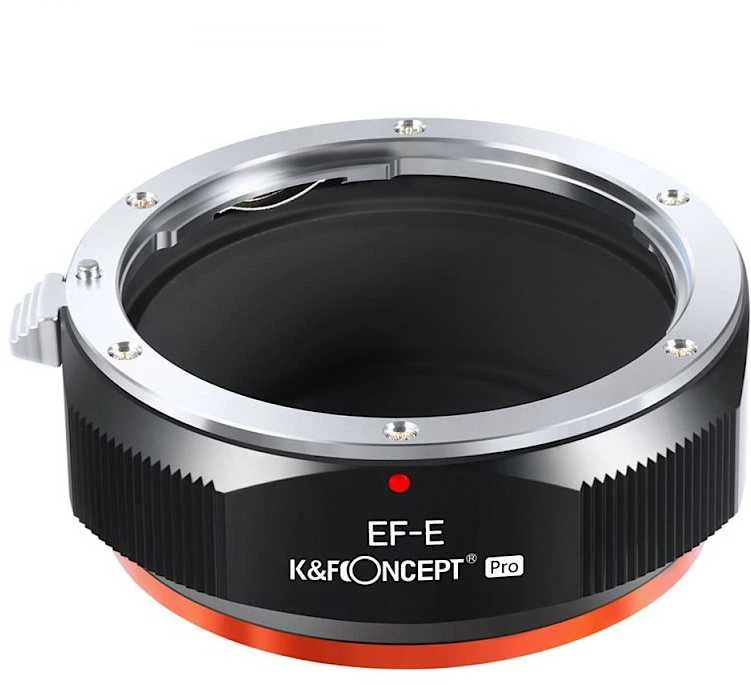 Objektyvas Adapteris - K&F Concept PRO Canon EF į Sony E-mount Rankinis Fokusavimas